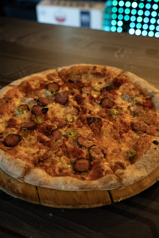 Mitad de Pizza  de  Chorichicha D